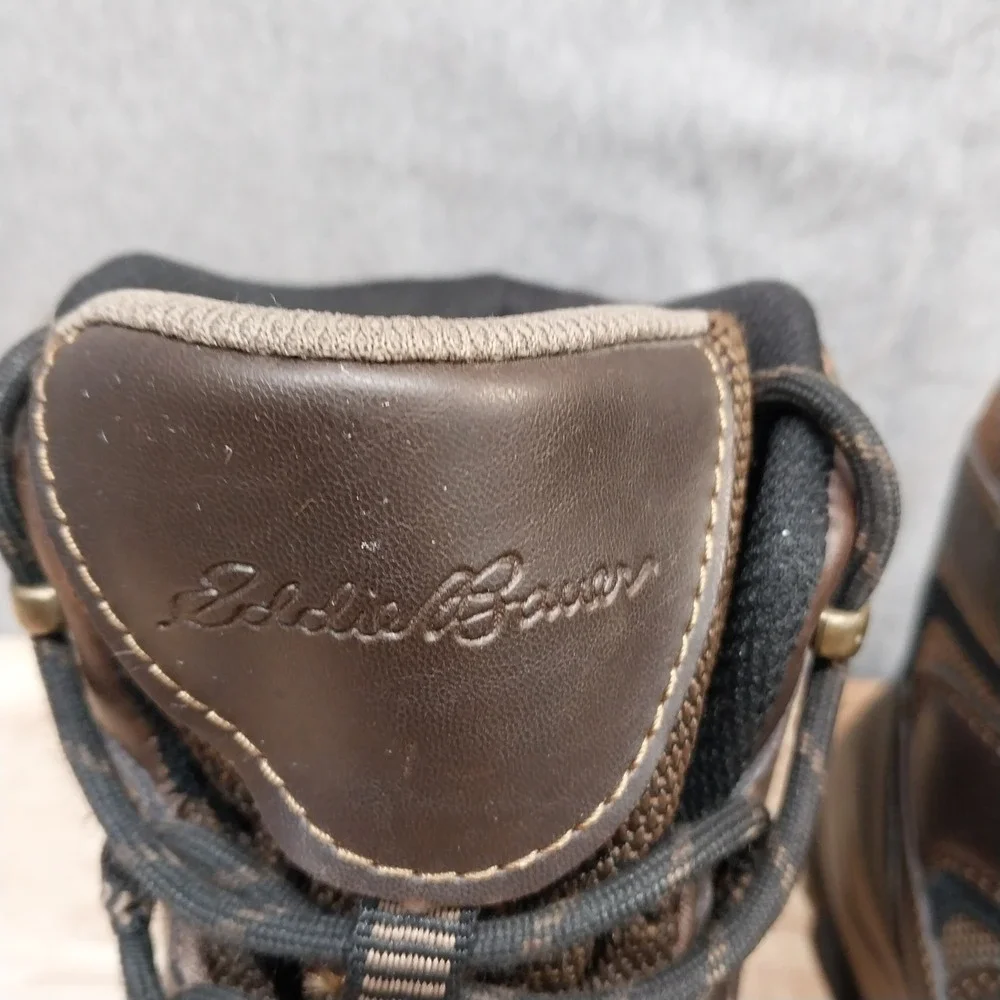 Eddie Bauer Mens Fairmont Waterproof Hiking Boots 10.5M Brown